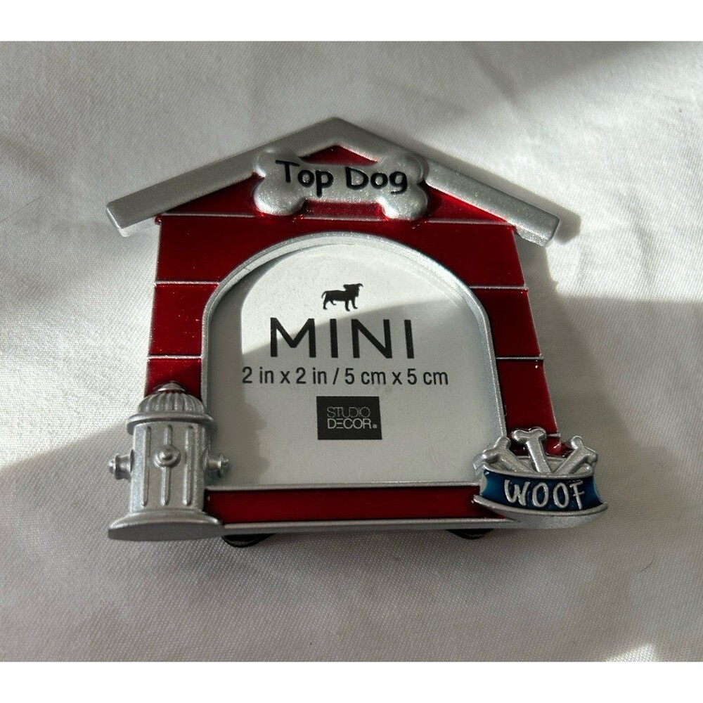 Décor Mini Dog House Picture Frame